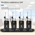 Winmix Uw140 Plus Uhf Microfonos Inalambrico Diadema+solapa