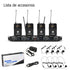 Winmix Uw140 Plus Uhf Microfonos Inalambrico Diadema+solapa