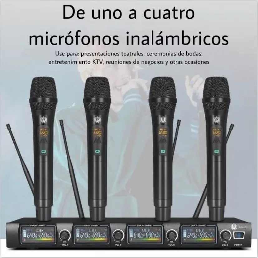 Winmix Skh400 Uhf Professional Wireless Handheld Microphones