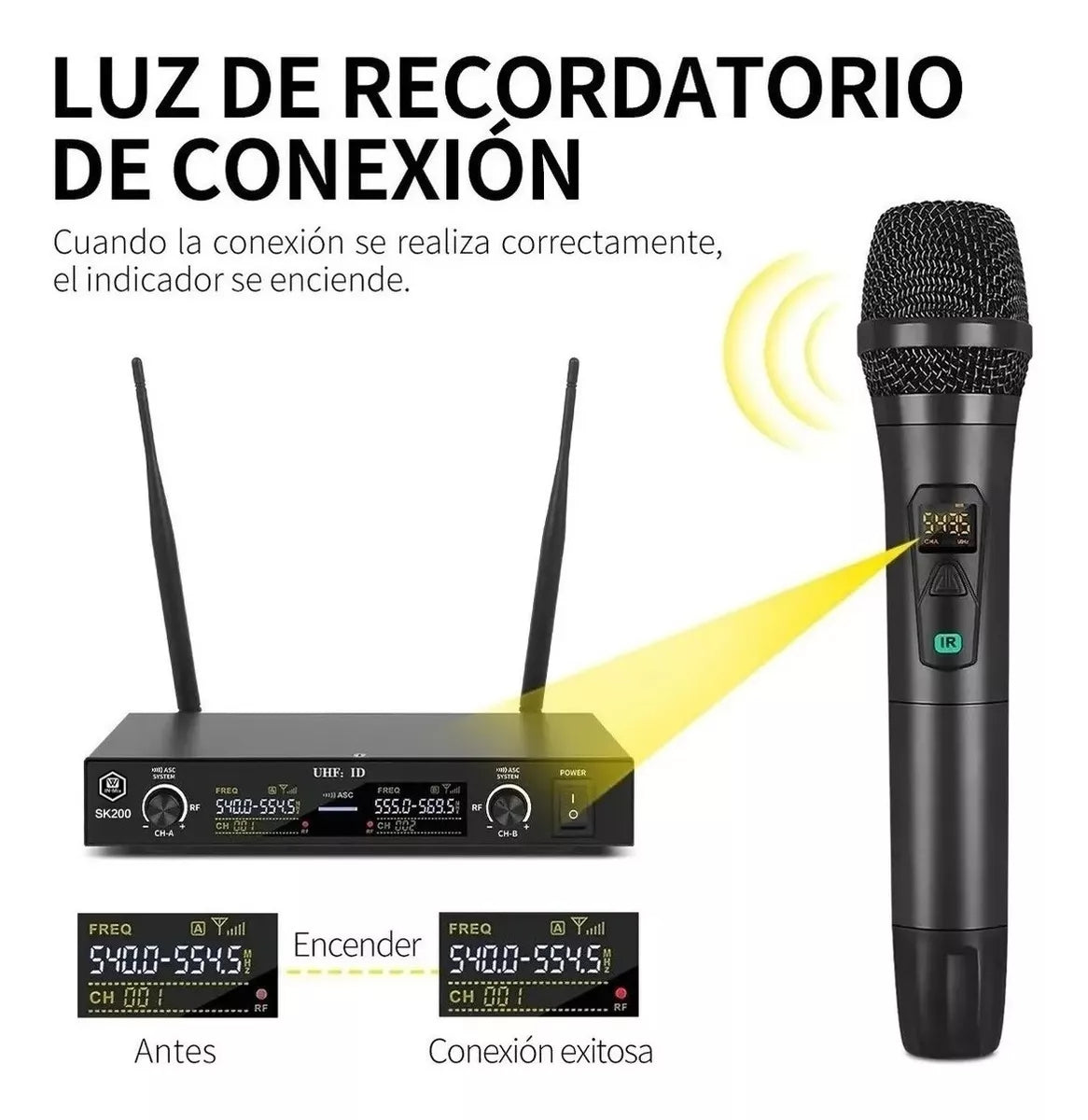 Winmix Sk200 Uhf Professional Wireless Handheld Microphones