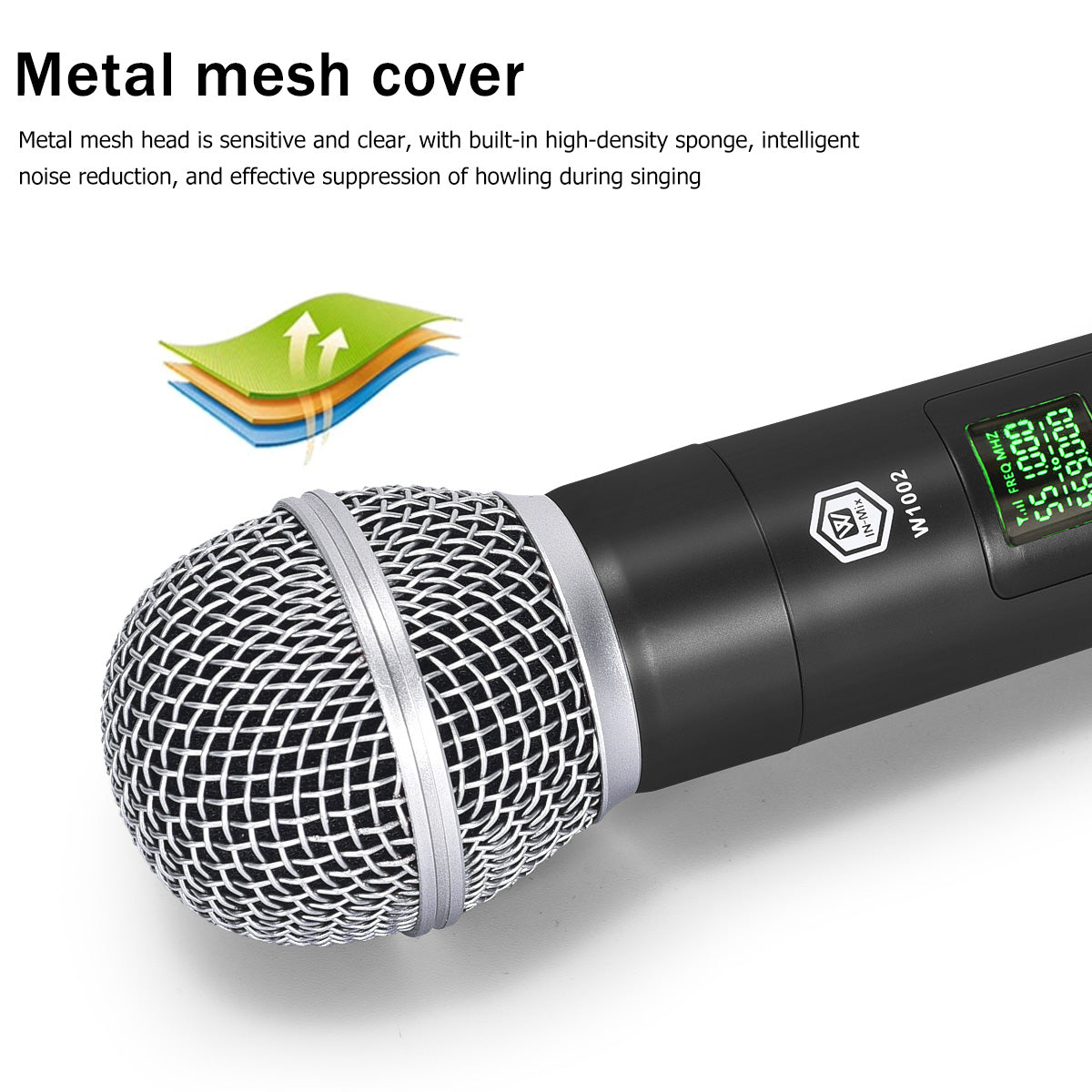 microfonos inalambricos Micrófono inalámbrico para de karaoke VHF Nuevo